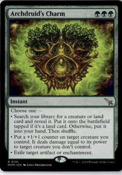 Archdruid's Charm Murders at Karlov Manor Regular NM R 0151 - Image 1