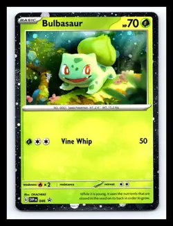 💥 Bulbasaur - SVP 046 - Cosmos Holo Promo - 151 - Black Star Promo - Pokemon - Image 1