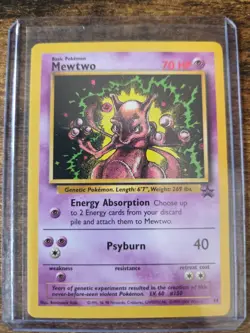 2000 Pokemon TCG Mewtwo Wizards Black Star Promo #14 - Image 1