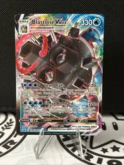 Blastoise VMAX SWSH103 Pokemon TCG Sword & Shield Black Star Promo Full Art NM - Image 1