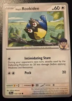 Hop's Rookidee 133/159 Common Scarlet & Violet: Journey Together Pokemon TCG - Image 1
