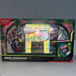 POKEMON MEGA VENUSAUR EX PREMIUM COLLECTION BOX SEALED - Image 1