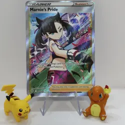 Marnie's Pride Pokemon Brilliant Stars 171/172 Full Art Ultra Rare NM - Image 1