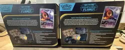 Pokemon TCG Phantasmal Flames ETB Opened No Promo Or Packs X2 - Image 3