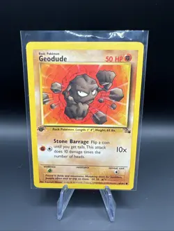 Geodude - 1st Edition - Fossil - Pokemon TCG - 47/62 - Image 1