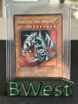 NM LP Blue-Eyes Toon Dragon Magic Ruler (MRL-EN) MRL-000 YuGiOh Card - Image 1