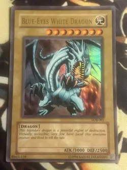 Yugioh: Blue-Eyes White Dragon - LOB-001 - Ultra Rare - Unlimited - MP - Image 1