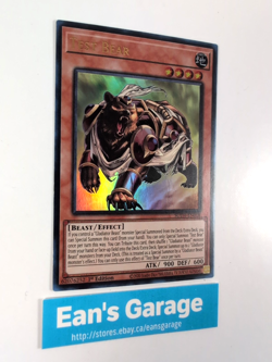 YuGiOh Test Bear 1st Edition SUDA-EN018 Super Rare - MN - Image 2