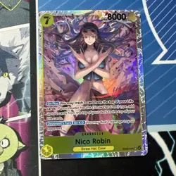 One Piece TCG Nico Robin ENGLISH EB03-055 HEROINES SR - Image 1