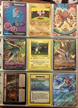 Vintage Pokemon Card Collection - No Binder Lot 5 Pages - Holo - Modern LP/NM - Image 3