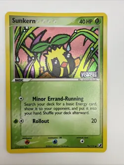 Sunkern 76/115 EX Unseen Forces Reverse Holo Stamped Pokemon Card - Image 3