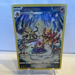 Magmortar GG03/GG70 Crown Zenith: Galarian Gallery NM Pokemon Card TCG - Image 1