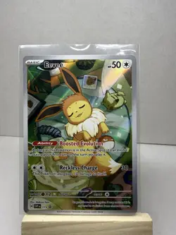 Pokemon Eevee 173 Sv: Scarlet & Violet Promo Holo Card English Basic 2025 - Image 1