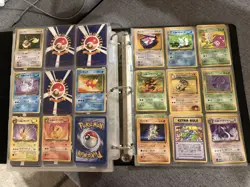 Vintage Pokemon Mix Binder Cards Holos 1st Edition and Shadowless Lot Collection - Image 4