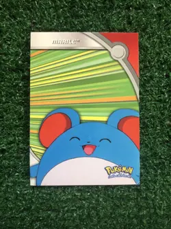 Pokemon Card - Marill HV15 - TV Animation - Topps Series 3 - Image 1