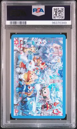 2016 POKEMON CENTER SAPPORO PLAYING CARDS 6 OF DIAMONDS PSA 10 - Image 2