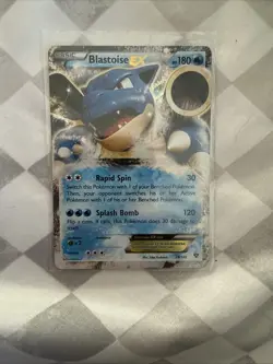Pokemon TCG Blastoise EX Holo Ultra Rare Card 29/146 XY Base Set 2014 - Image 1