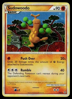 Pokemon Card - Sudowoodo Unleashed 9/95 Holo Rare - Image 1