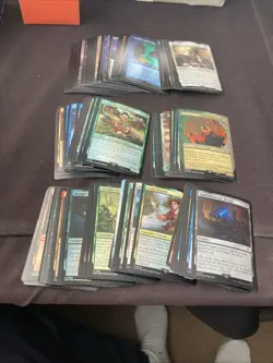 Mtg Foil Lot x100 - Magic The Gathering Lord Of Rings - Image 1
