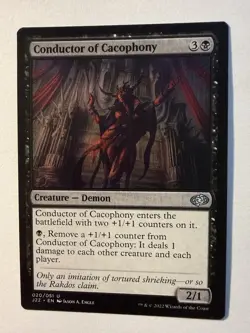 Conductor of Cacophony U Jumpstart 2022 20 NM MTG J22 - Image 1