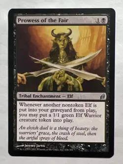 MTG - Prowess of the Fair - Lorwyn - LP - Magic the Gathering - Image 1