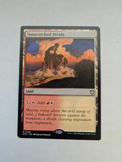 Sunscorched Divide Commander: OTC MTG NM Regular - Image 1
