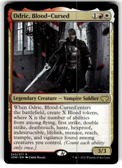 Odric, Blood-Cursed Innistrad: Crimson Vow Regular MTG NM - Image 1