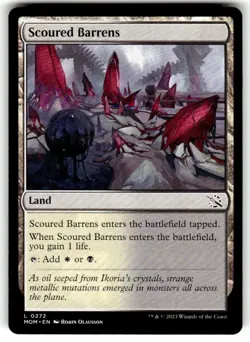 Scoured Barrens March of the Machine Regular MTG - Image 1