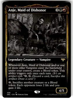 MTG Anje, Maid of Dishonor (498/633) Innistrad Double Feature NM - Image 1