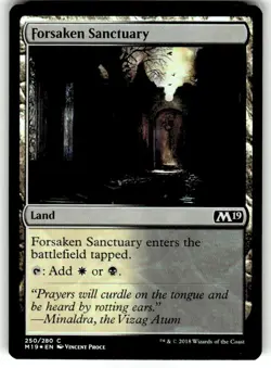 Magic: The Gathering Forsaken Sanctuary Common Regular FOIL MTG - Image 1