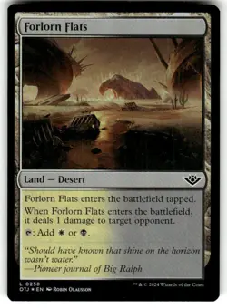 Forlorn Flats Outlaws of Thunder Junction Foil MTG - Image 1