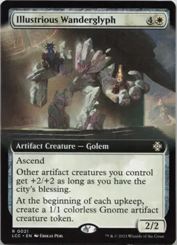 Illustrious Wanderglyph (Extended Art) R Commander: The Lost Caverns of Ixalan - Image 1