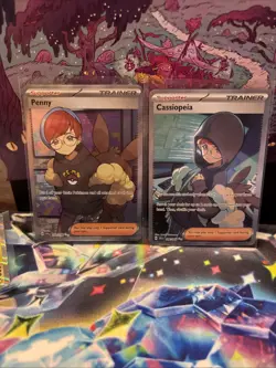 Penny 239/198 Cassiopeia 086/064 Full Art Trainer Lot Pokemon Near Mint - Image 1