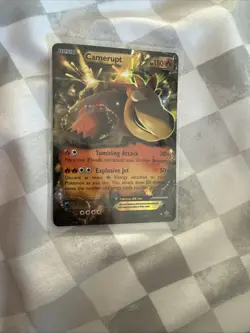 Pokemon TCG Camerupt EX Ultra Rare Card 29/160 XY: Primal Clash - Image 1