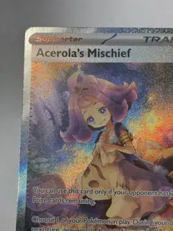 Acerolas Mischief 183/132 SIR Mega Evolution Lot Of 7 Cards READ DESCRIPTION - Image 1