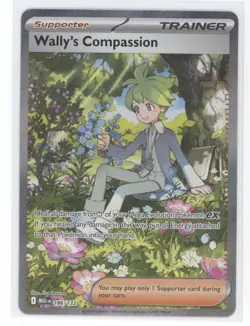 2025 Pokemon Mega Evolution Wally's Compassion Secret Rare #186/132 - Image 1