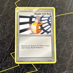 Pokemon Card Double Full Heal (EX Crystal Guardians) 77/100 Non-Holo D3 - Image 1