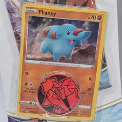 2 Pokemon Phanpy Morpeko TCG Sword & Shield Chilling Reign Blister Packs Bundle - Image 4