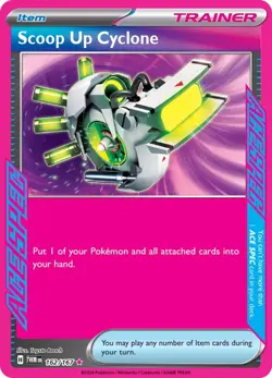 Holofoil - Scoop Up Cyclone - 162/167 - SV06: Twilight Masquerade - NM - Image 1