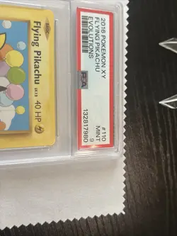 Pokemon XY Evolutions Flying Pikachu 110/108 Secret Rare PSA 9 2016 - Image 5