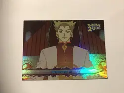 Pokemon Topps The Movie 2000 Vintage Lawrence III Holo Foil #14 - Image 1
