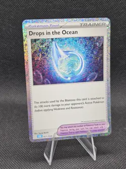 Pokemon TCG Drops Ocean 021/034 Sun Seed 027/034 Scorching Charcoal 026/034 NM/M - Image 2