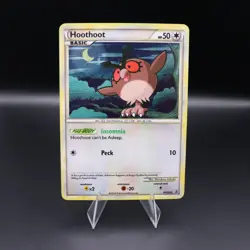 Hoothoot HGSS05 Hgss Holo Black Star Promo 2010 English LP Pokemon TCG - Image 2