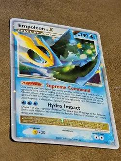 Pokemon Black Star PROMO 2007 EMPOLEON LV X #DP11 HOLO MP - Image 3