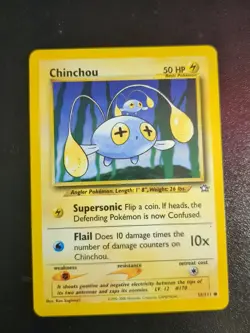 Pokemon Chinchou 55/111 Neo Genesis Regular - Image 1