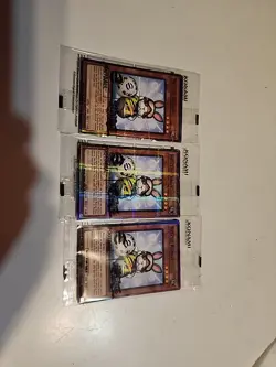 3x Yugioh NEYMAR JR Token Rescue Rabbit eFootball 30th Promo Pack Sealed - Image 1