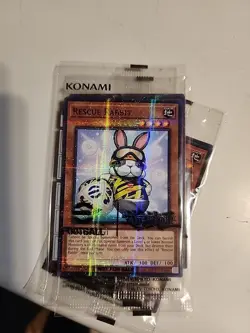 3x Yugioh NEYMAR JR Token Rescue Rabbit eFootball 30th Promo Pack Sealed - Image 3