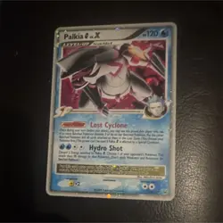 Pokemon Palkia G LV.X 125/127 Platinum Holo Ultra Rare Level Up Card English - Image 1