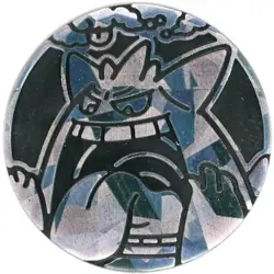 Pokemon Trading Card Games Gengar Silver Plastic Coin Japanese - Image 1