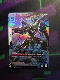 Freedom Gundam GD01-065 LR - Gundam TCG Card Game - Image 1